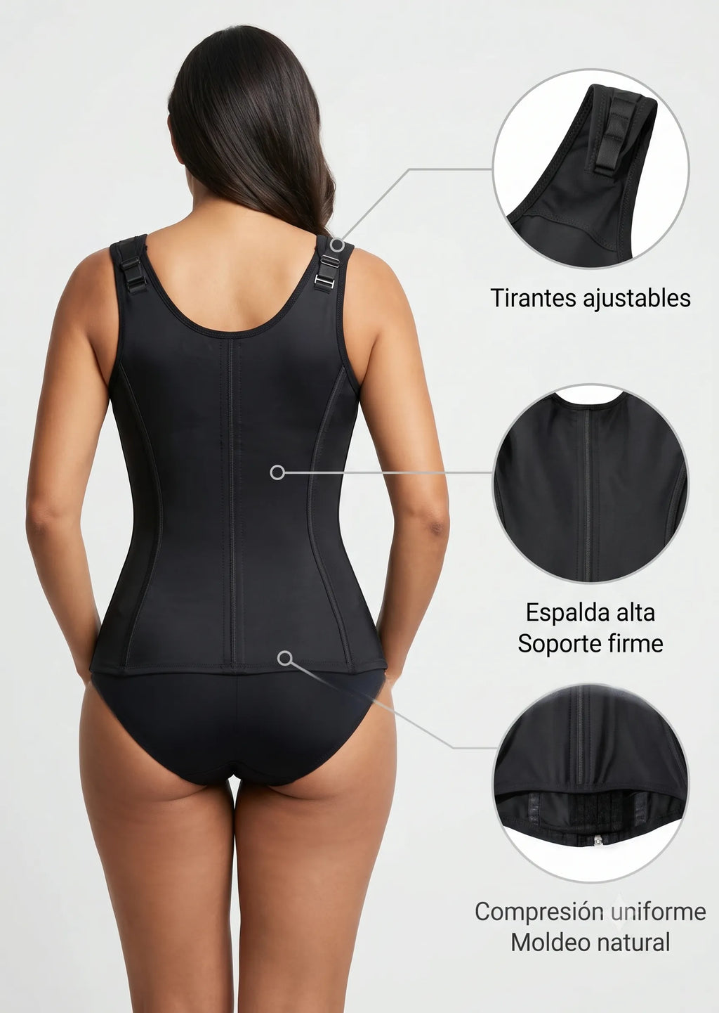 Chaleco extremo reloj de arena