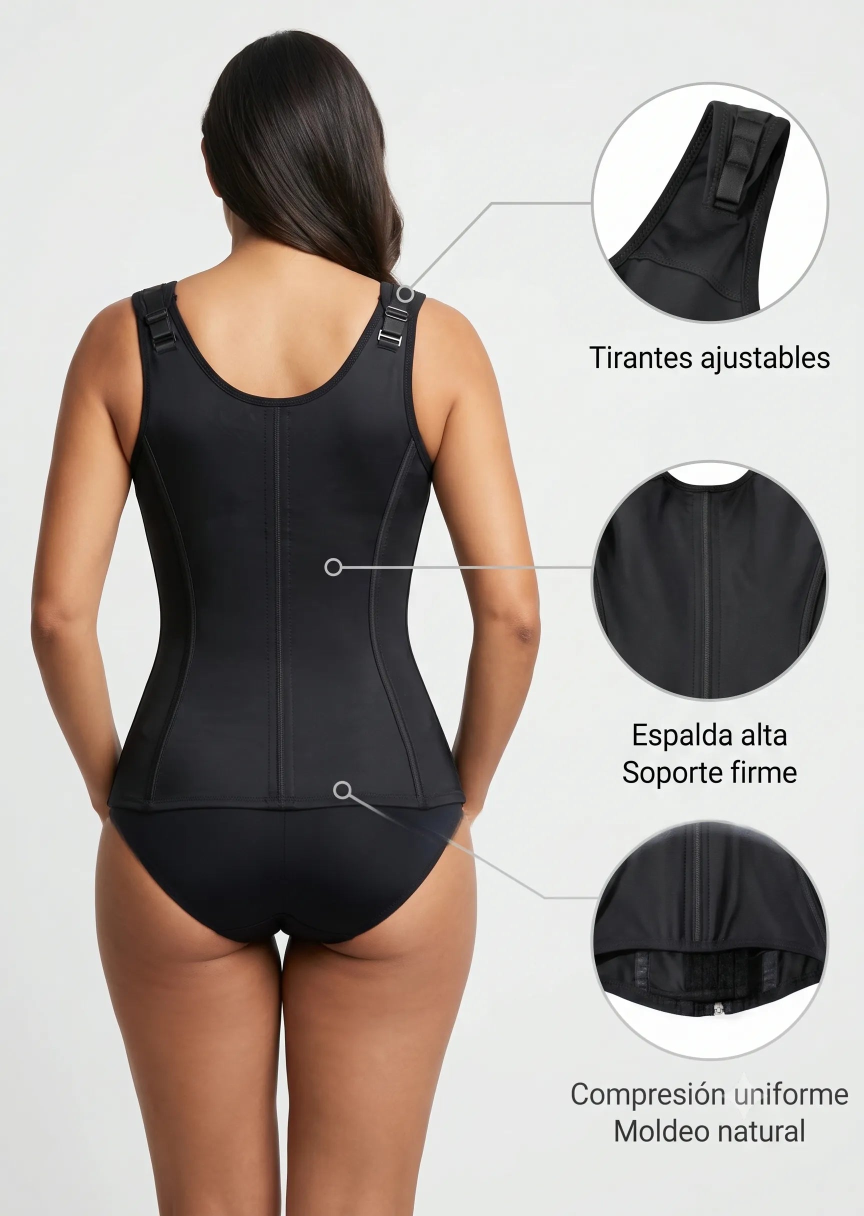 Chaleco extremo reloj de arena